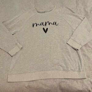 Women’s Gray Mama Sweatshirt